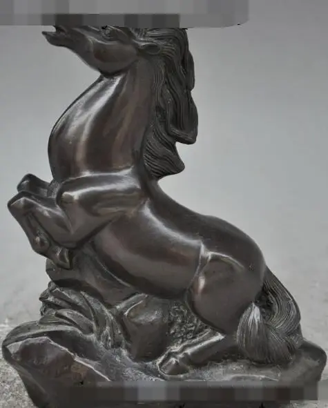 S2431 7" lucky chinese fengshui bronze animal zodiac horse success auspicious statue discount 30% (C0324)
S2431 7" lucky chinese fengshui bronze animal zodiac horse success auspicious statue discount 30% (C0324)