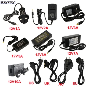 12V Power Adapter Supply LED Driver AC110V-240V to DC12V Transformer lighting Adapter 1A 2A 3A 5A 6A 7A 10A Volt LED Strip Lamp
12V Power Adapter Supply LED Driver AC110V-240V to DC12V Transformer lighting Adapter 1A 2A 3A 5A 6A 7A 10A Volt LED Strip Lamp