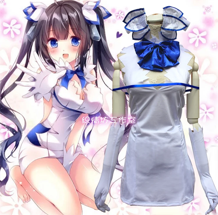 Is It Wrong to Try to Pick Up Girls in a Dungeon Hestia Sexy Bodycon Cosplay Dress Party Costumes dress+tie+gloves+headwears
Is It Wrong to Try to Pick Up Girls in a Dungeon Hestia Sexy Bodycon Cosplay Dress Party Costumes dress+tie+gloves+headwears