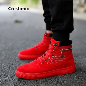 Cresfimix zapatos hombre male fashion comfortable red lace up high shoes men cool autumn all black shoes man winter shoes a3106
Cresfimix zapatos hombre male fashion comfortable red lace up high shoes men cool autumn all black shoes man winter shoes a3106