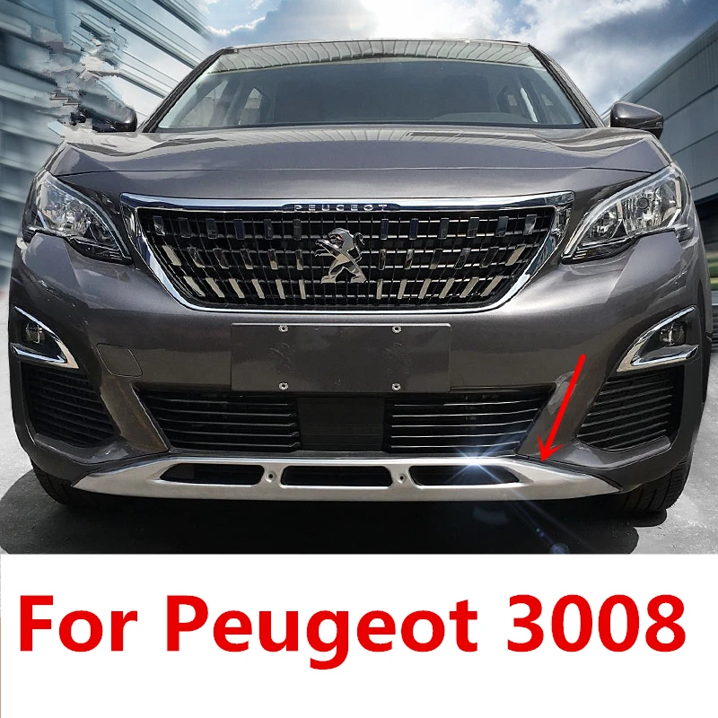 2pcs/set Stainless Steel Front & Rear Bumpers Skid Bumper Cover Protector Molding For Peugeot 3008 GT 2016 2017 2018 Car styling
2pcs/set Stainless Steel Front & Rear Bumpers Skid Bumper Cover Protector Molding For Peugeot 3008 GT 2016 2017 2018 Car styling