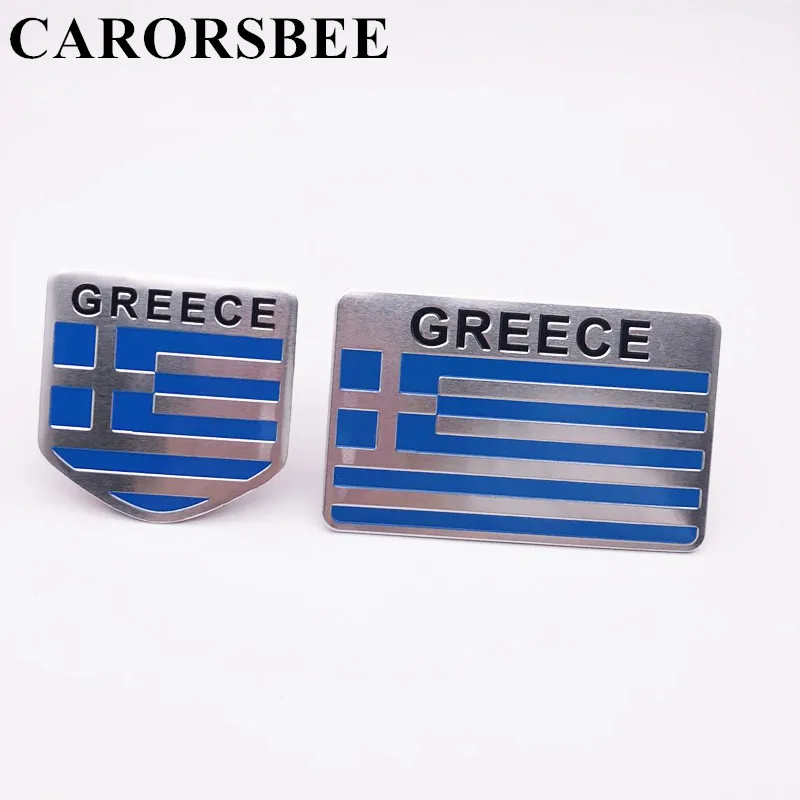 3D Aluminium Alloy Greece National flag Car Emblem Badge stickers Motorcycle Automobile Decal Auto Body Fender Trunk Car sticker
3D Aluminium Alloy Greece National flag Car Emblem Badge stickers Motorcycle Automobile Decal Auto Body Fender Trunk Car sticker