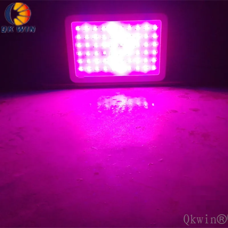 Фото Горячая Qkwin 600 Вт СИД освещение для выращивания светильник 60x10 реальные 120 двойной