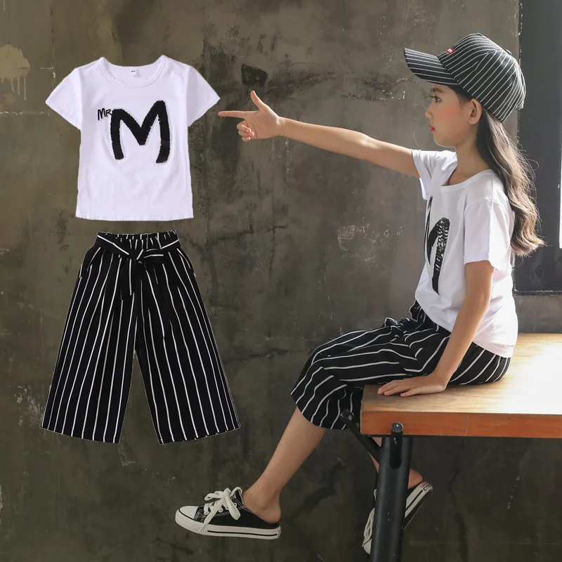 Fashion Girls summer clothes Short Tops+ Pants boutique kids clothing wear Children outfits little girl clothes 4 8 14Years
Fashion Girls summer clothes Short Tops+ Pants boutique kids clothing wear Children outfits little girl clothes 4 8 14Years
