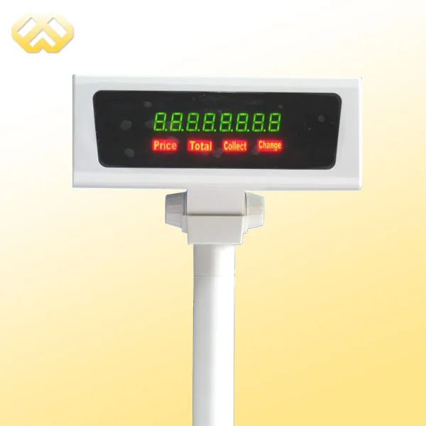 LED8D High brightness yellow green screen (LED),can display 8 digitals LED Customer Display
LED8D High brightness yellow green screen (LED),can display 8 digitals LED Customer Display