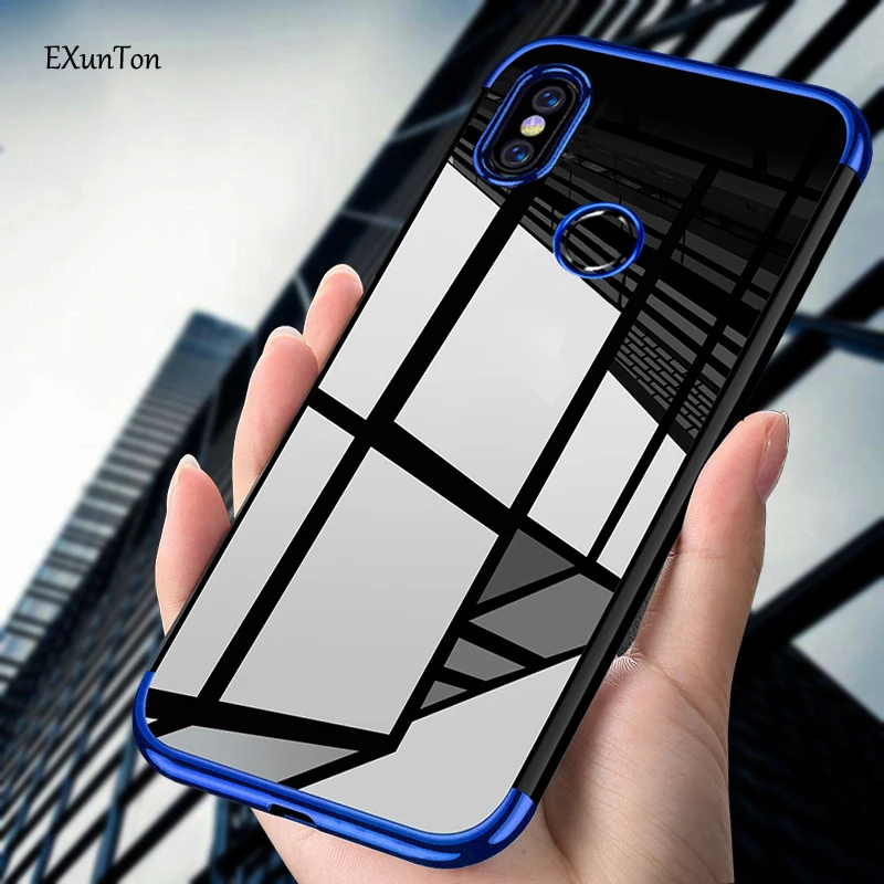 EXUNTON For Xiaomi A2 A2Lite A1 6X 5X Plating Soft Shockproof Ultra Thin Bumper Case Colofur Clear Back TPU Silicon Case Cover
EXUNTON For Xiaomi A2 A2Lite A1 6X 5X Plating Soft Shockproof Ultra Thin Bumper Case Colofur Clear Back TPU Silicon Case Cover