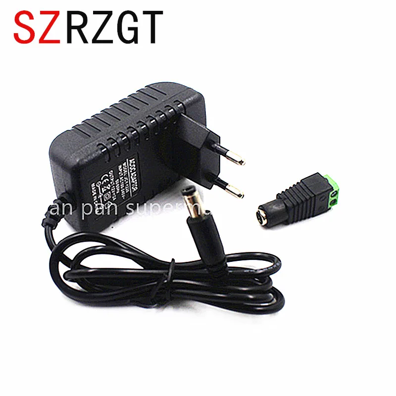 DC12V Adapter AC100-240V Lighting Transformers OUT PUT DC12V 2A Power Supply for LED Strip +Connector
DC12V Adapter AC100-240V Lighting Transformers OUT PUT DC12V 2A Power Supply for LED Strip +Connector