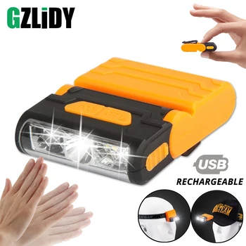Rechargeable Body Motion Sensor LED Headlamp Hat clip light adjustable lamp cap Waterproof material Built-in lithium battery
Rechargeable Body Motion Sensor LED Headlamp Hat clip light adjustable lamp cap Waterproof material Built-in lithium battery