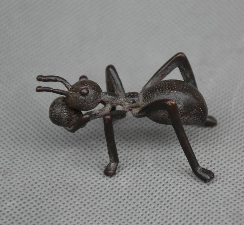 christmas Exquisite Chinese Pure Bronze Art Sculpture Ant Emmet Pismire Move Food Statue halloween
christmas Exquisite Chinese Pure Bronze Art Sculpture Ant Emmet Pismire Move Food Statue halloween