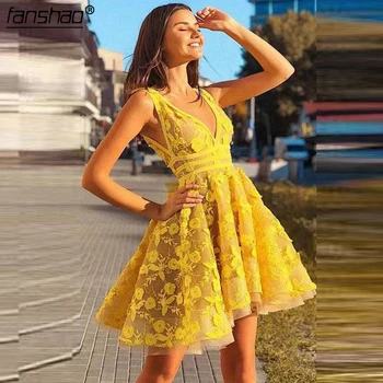 Yellow Muslim Evening Dresses V-Neck Lace Illusion vestidos de festa Dubai Saudi Arabic Evening Gown Prom Dress
Yellow Muslim Evening Dresses V-Neck Lace Illusion vestidos de festa Dubai Saudi Arabic Evening Gown Prom Dress