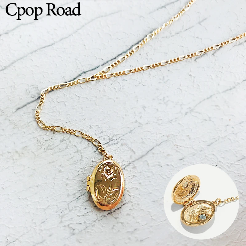 Cpop New Trendy Creative Rose Pocket Watch Necklace Gold Chain Personality Pendant Fashion Necklace Jewelry Accessories Hot Sale
Cpop New Trendy Creative Rose Pocket Watch Necklace Gold Chain Personality Pendant Fashion Necklace Jewelry Accessories Hot Sale