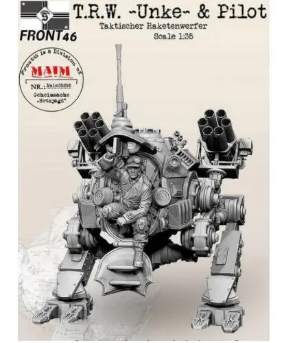 New Unassembled 1/35 Modern armor soldier UNKE AND PILOT Resin Kit DIY Toys Unpainted resin model
New Unassembled 1/35 Modern armor soldier UNKE AND PILOT Resin Kit DIY Toys Unpainted resin model