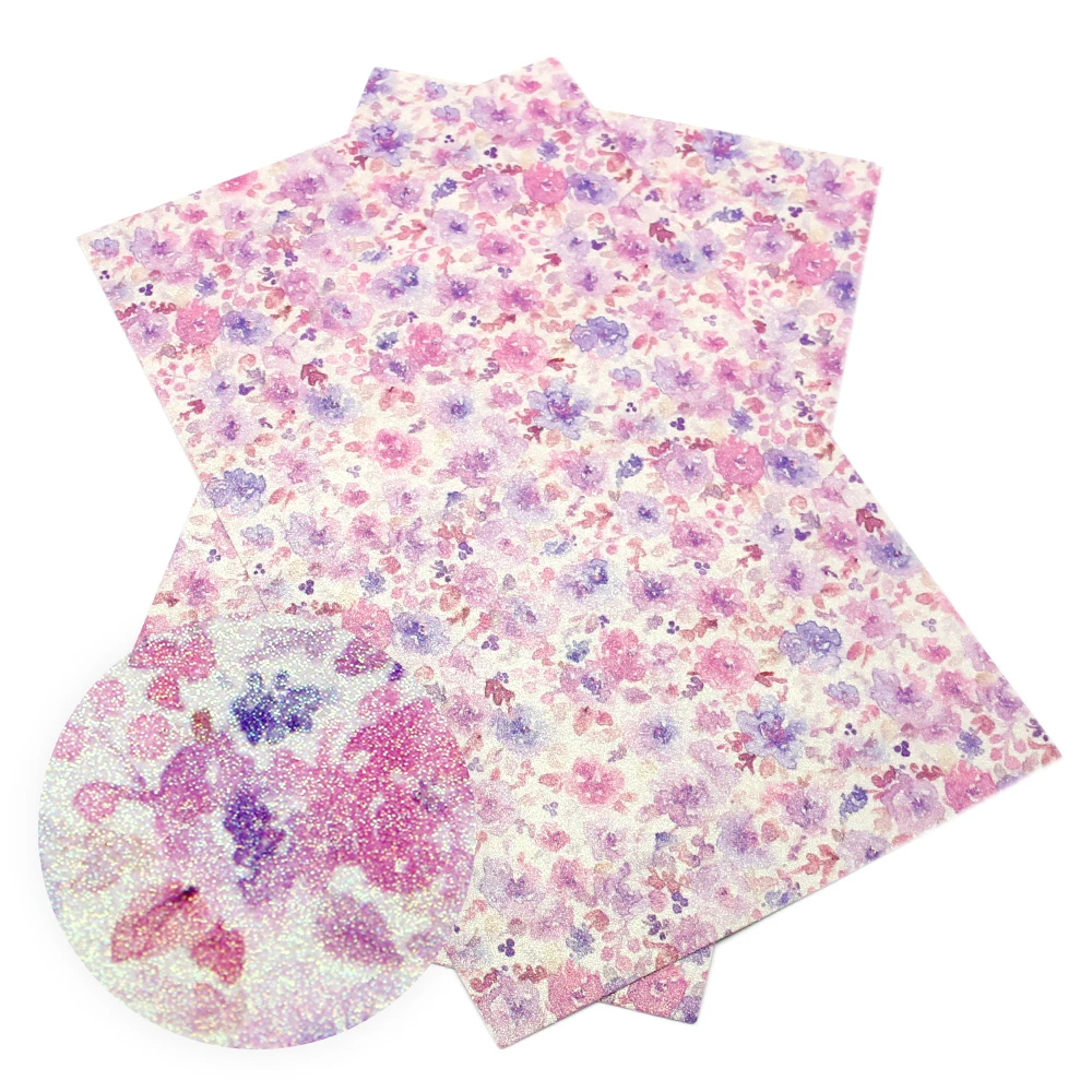 david angie 20*34cm Fine Glitter Synthetic Leather Flowers Printed Fabric,DIY Bowknot Bag Sewing Handmade Materials,1Yc6034
david angie 20*34cm Fine Glitter Synthetic Leather Flowers Printed Fabric,DIY Bowknot Bag Sewing Handmade Materials,1Yc6034
