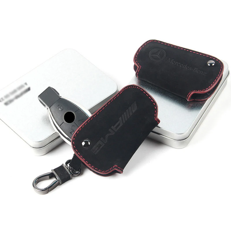 Carbon fiber Car Key case for Mercedes Benz GLE GLC GLS GT GLK300 GLA CLS C200 E300 W204 ML A B S Class leather Car Accessories 
Carbon fiber Car Key case for Mercedes Benz GLE GLC GLS GT GLK300 GLA CLS C200 E300 W204 ML A B S Class leather Car Accessories