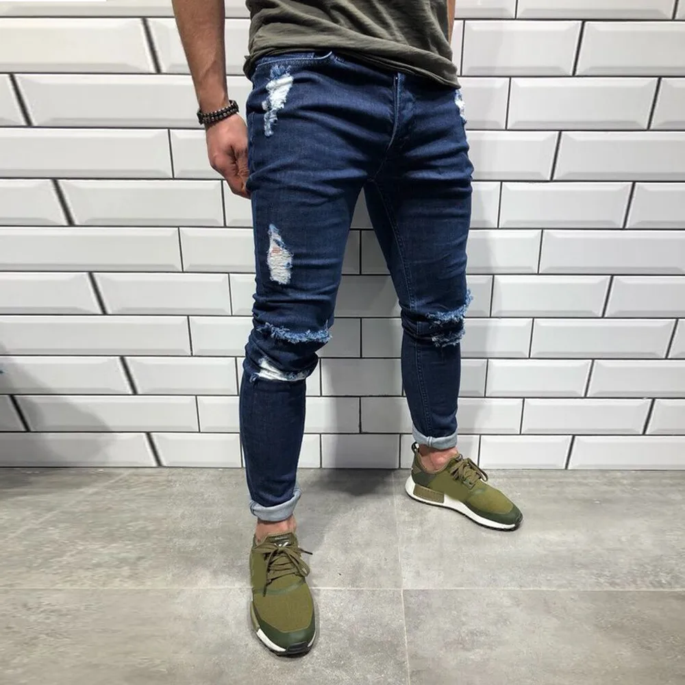 Men's New Fashion Trend Knee Holes Zippers Small Feet jean homme de marque And Pants kot pantolon erkek #5N16#F
Men's New Fashion Trend Knee Holes Zippers Small Feet jean homme de marque And Pants kot pantolon erkek #5N16#F