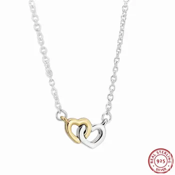United in Love Pendant Necklaces for Women Crafted From Real 925 Sterling Silver & 14ct Gold Elegantly Express Love 45cm FLN025K
United in Love Pendant Necklaces for Women Crafted From Real 925 Sterling Silver & 14ct Gold Elegantly Express Love 45cm FLN025K