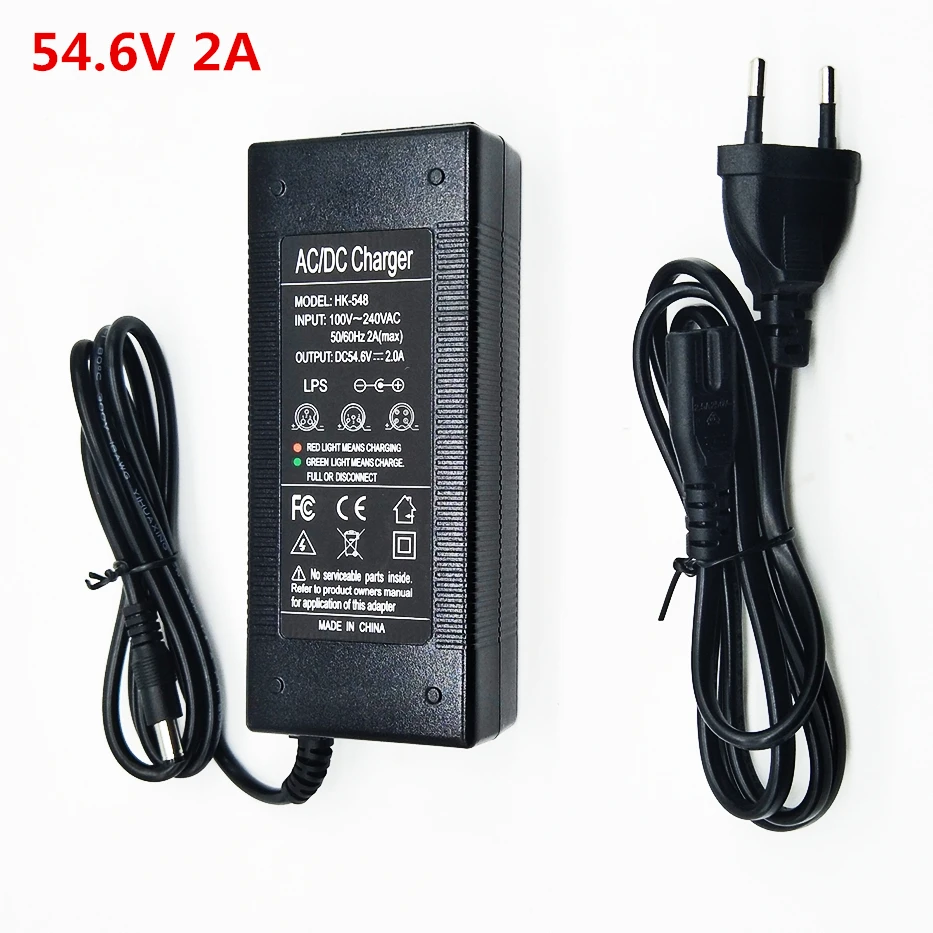 1PCS 54.6V 2A Charger 13S 48V Li-ion Battery Charger Output DC 54.6V Lithium polymer battery Charger Free shipping
1PCS 54.6V 2A Charger 13S 48V Li-ion Battery Charger Output DC 54.6V Lithium polymer battery Charger Free shipping