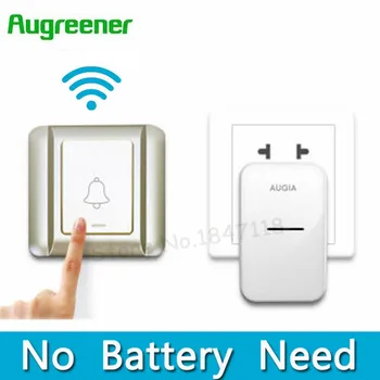 Kinetic Electronic Waterproof Wireless Doorbell No Battery Need Led Light Smart Home Digital Door Bell 220V With 38 Ring Button 
Kinetic Electronic Waterproof Wireless Doorbell No Battery Need Led Light Smart Home Digital Door Bell 220V With 38 Ring Button