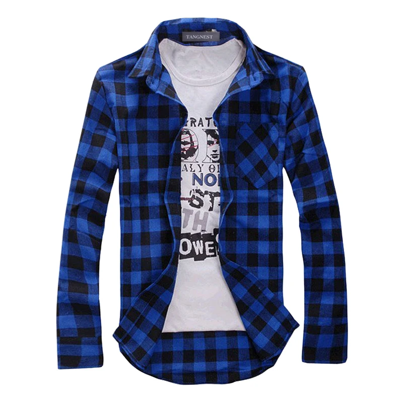 Social Hawaiian Shirt Fashion Men Plaid Shirt New Arrival Men's Long-sleeved Male Casual High Quality
Social Hawaiian Shirt Fashion Men Plaid Shirt New Arrival Men's Long-sleeved Male Casual High Quality