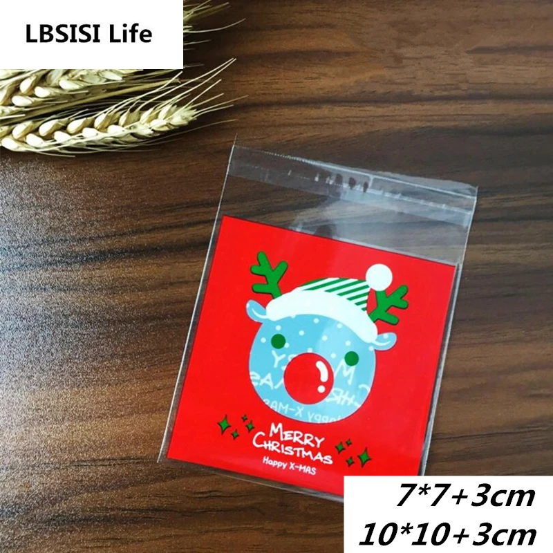 100pcs 2Size Red Elk Santa Claus Christmas Dot Plastic Bag Chocolate Candy Bean Jewelry Cookie Packaging Party Gift Bags
100pcs 2Size Red Elk Santa Claus Christmas Dot Plastic Bag Chocolate Candy Bean Jewelry Cookie Packaging Party Gift Bags