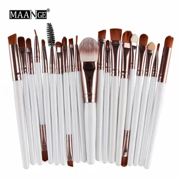 

MAANGE 6/15Pcs Pro Makeup Brushes Set Eyeshadow Eyeliner Lips Powder Foundation Make Up Brush Cosmetic Tools maquiagem