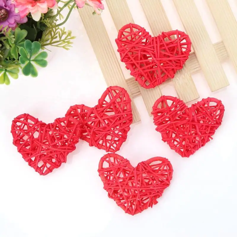 5 Pcs 10cm Heart Wedding Decoration Red White Rattan Ball DIY Sepak Takraw Wooden Craft Marriage Ornaments Party Supply
5 Pcs 10cm Heart Wedding Decoration Red White Rattan Ball DIY Sepak Takraw Wooden Craft Marriage Ornaments Party Supply