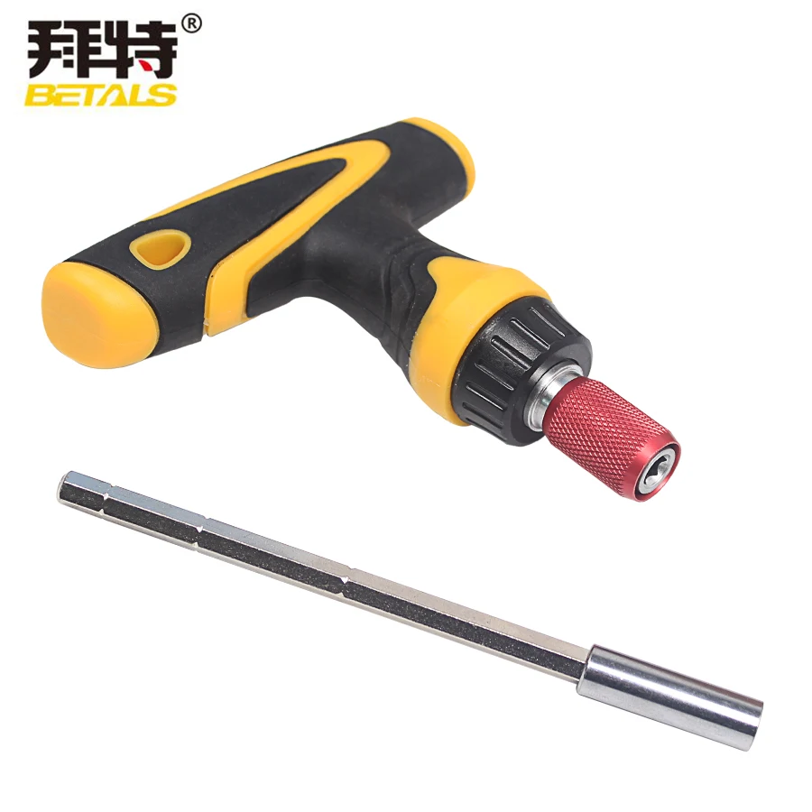 Betals Ratchet Handle Magnetism Extension Rod Scalable T Shape Screwdriver Hand Shank Handle Dismountable Sockets Hand Tools
Betals Ratchet Handle Magnetism Extension Rod Scalable T Shape Screwdriver Hand Shank Handle Dismountable Sockets Hand Tools