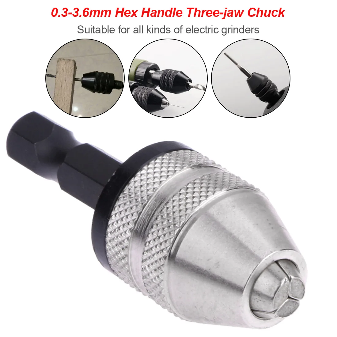1/4Hex ShanWholesale Quick Change Chuck Adapter Converter Conversion Adapter Screwdriver Screwdriver 0.3-0.36mm Drill Bit Chuck
1/4Hex ShanWholesale Quick Change Chuck Adapter Converter Conversion Adapter Screwdriver Screwdriver 0.3-0.36mm Drill Bit Chuck