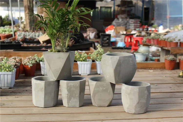 12PCS/LOT Creative polygon vase concrete planter mold handmade craft home decoration geometry cement flowerpot molds
12PCS/LOT Creative polygon vase concrete planter mold handmade craft home decoration geometry cement flowerpot molds