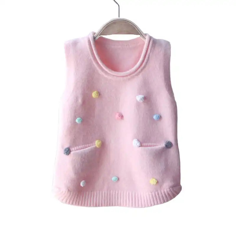 sleeveless vest for baby girl