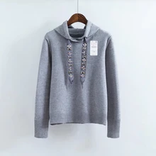 2017 Womens Hoodie Sweatshirts Hooded Long Sleeve Beading Black Pullovers Women Female Casual Sweat Femme Autumn
2017 Womens Hoodie Sweatshirts Hooded Long Sleeve Beading Black Pullovers Women Female Casual Sweat Femme Autumn