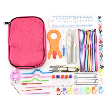 20pcs Crochet Hooks Set 70pcs Knitting Sewing Accessories Stitches For Women DIY Craft Yarn Weave Knitting Needles With Case
20pcs Crochet Hooks Set 70pcs Knitting Sewing Accessories Stitches For Women DIY Craft Yarn Weave Knitting Needles With Case