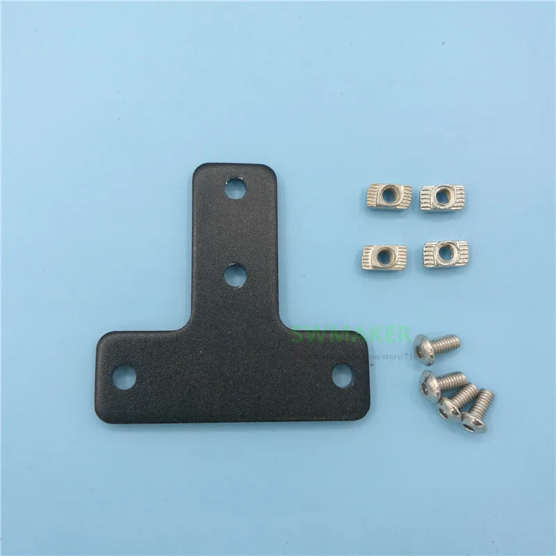 CR-10 3D printer parts aluminum T-type fixed nut block with screws for CR-10/ENDER /Tornado 3D printer parts
CR-10 3D printer parts aluminum T-type fixed nut block with screws for CR-10/ENDER /Tornado 3D printer parts