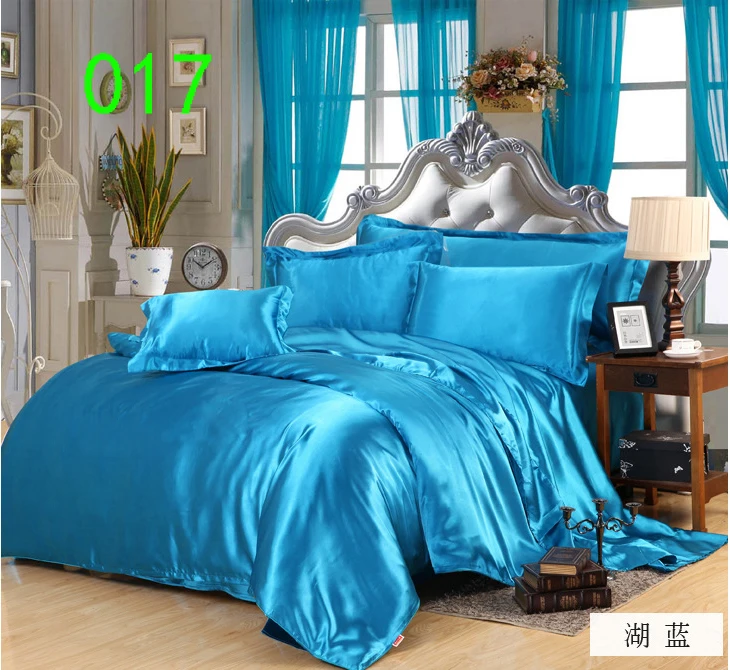 Bedroom Shallow Blue Bedclothes Set Bedding Sets Home Tribute Silk 3Pcs 4Pcs Duvet Cover Quilt Cover Sheets Pillowcase
Bedroom Shallow Blue Bedclothes Set Bedding Sets Home Tribute Silk 3Pcs 4Pcs Duvet Cover Quilt Cover Sheets Pillowcase