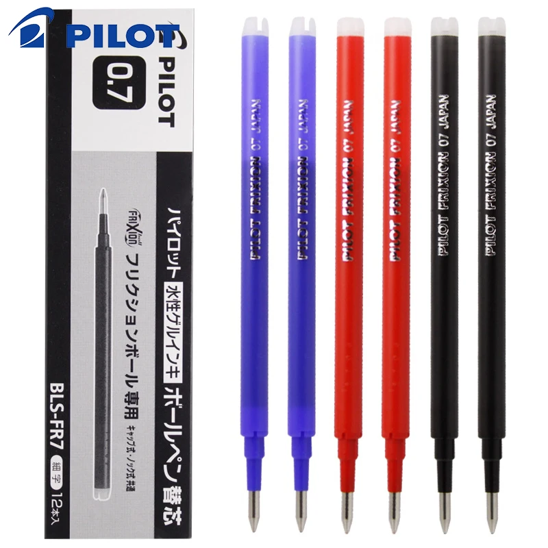 12Pcs / Lot Pilot BLS-FR7 FriXion Pen Refill for LFBK-23EF / LFB-20EF Ink Gel 0.7mm Refill Ink for Writing Office Supplies
12Pcs / Lot Pilot BLS-FR7 FriXion Pen Refill for LFBK-23EF / LFB-20EF Ink Gel 0.7mm Refill Ink for Writing Office Supplies