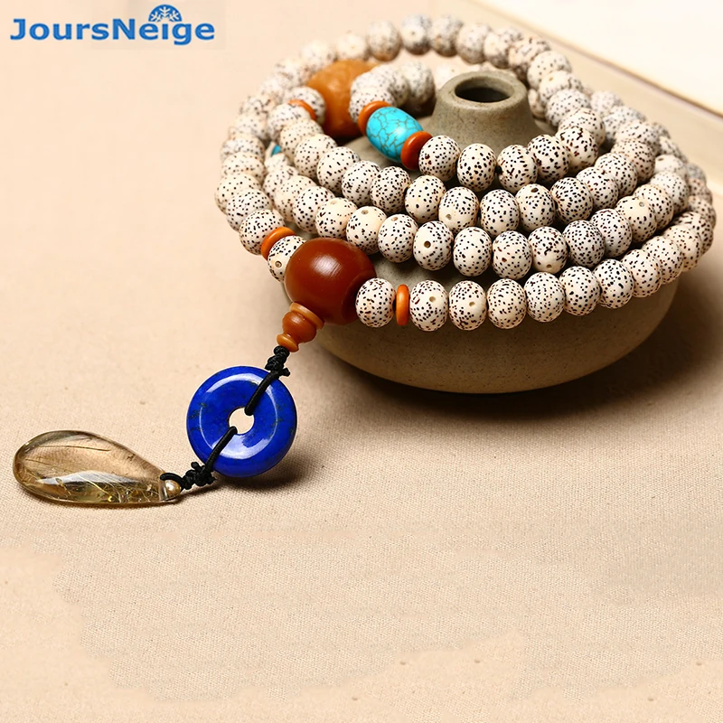 Wholesale Weathering Xingyue Natural Bodhi Bracelet 108 Buddha beads Hair Crystal Water Drop Pendant Necklace Yoga Lucky Jewelry
Wholesale Weathering Xingyue Natural Bodhi Bracelet 108 Buddha beads Hair Crystal Water Drop Pendant Necklace Yoga Lucky Jewelry