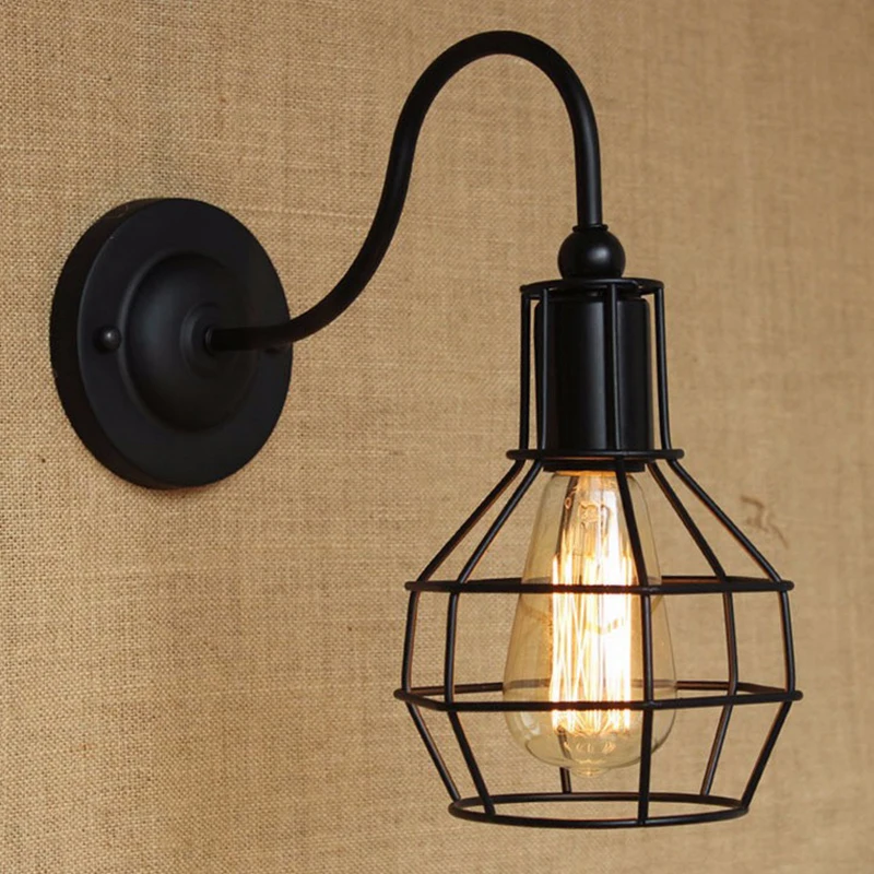 Wall Light E27Wall Lamps Vintage LED Light Fixture For Home Industrial Decor Holiday Decorations Living Room Bedroom Lighting
Wall Light E27Wall Lamps Vintage LED Light Fixture For Home Industrial Decor Holiday Decorations Living Room Bedroom Lighting