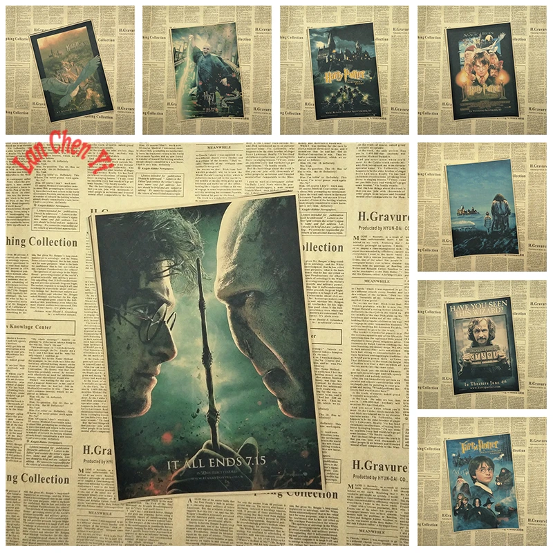 Magic film Academy of Magic Vintage Kraft Paper Poster Bar Cafe Vintage High quality Printing Drawing core Decorative Painting
Magic film Academy of Magic Vintage Kraft Paper Poster Bar Cafe Vintage High quality Printing Drawing core Decorative Painting