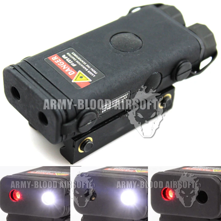 2017 Full-featured Edition AN / PEQ 10 Red Laser Aiming Device With Tactical Flashlight integrated (Black) CS Party Supplies
2017 Full-featured Edition AN / PEQ 10 Red Laser Aiming Device With Tactical Flashlight integrated (Black) CS Party Supplies