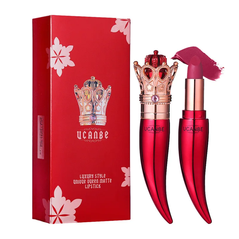 Luxury Queen Crown Matte Lipstick Set Velvet Creamy Lips Stick Nude Makeup Long Lasting Red Lip Rouge Cosmetics 5 Colors TSLM1
Luxury Queen Crown Matte Lipstick Set Velvet Creamy Lips Stick Nude Makeup Long Lasting Red Lip Rouge Cosmetics 5 Colors TSLM1