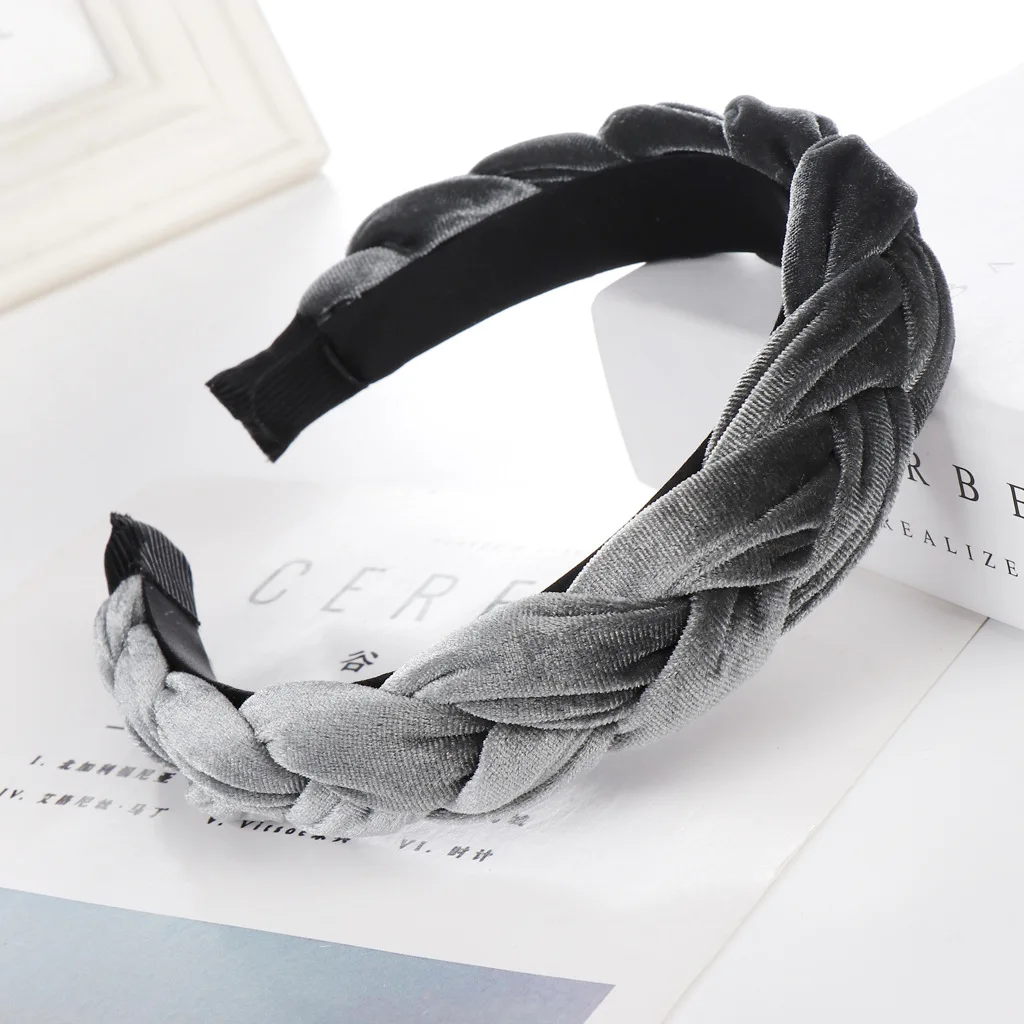 Fashion Velvet Braided Knitted Hairband Headband Hair Accessories Women Girls Hair Hoop 1 Pcs
Fashion Velvet Braided Knitted Hairband Headband Hair Accessories Women Girls Hair Hoop 1 Pcs
