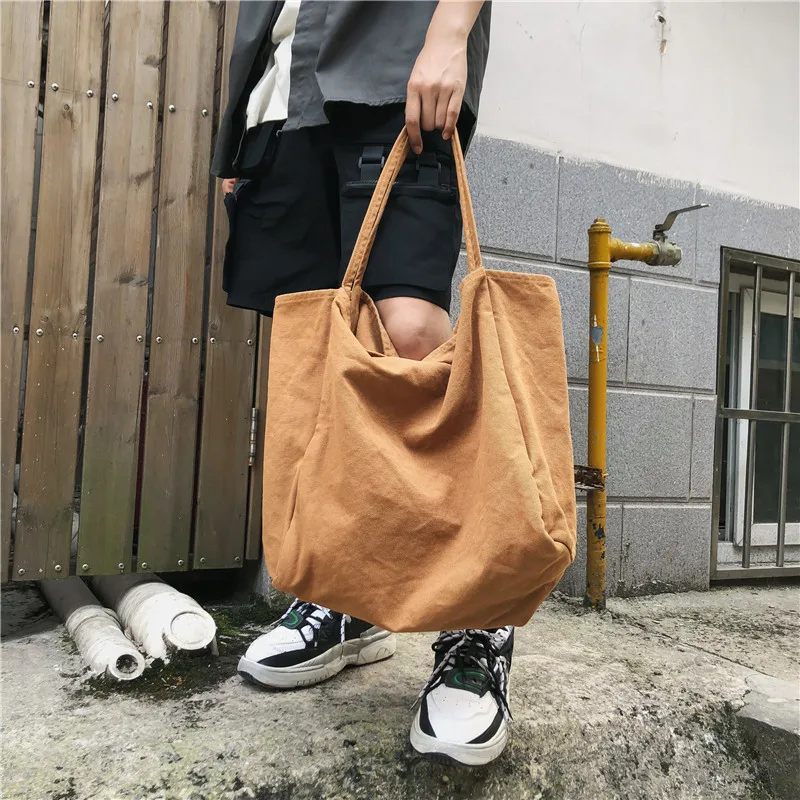 Ladies Large Capacity Handbag Vintage Canvas Casual Tote Solid Environmental Shopping Bags Women Fashion Shoulder Bags For Girls
Ladies Large Capacity Handbag Vintage Canvas Casual Tote Solid Environmental Shopping Bags Women Fashion Shoulder Bags For Girls
