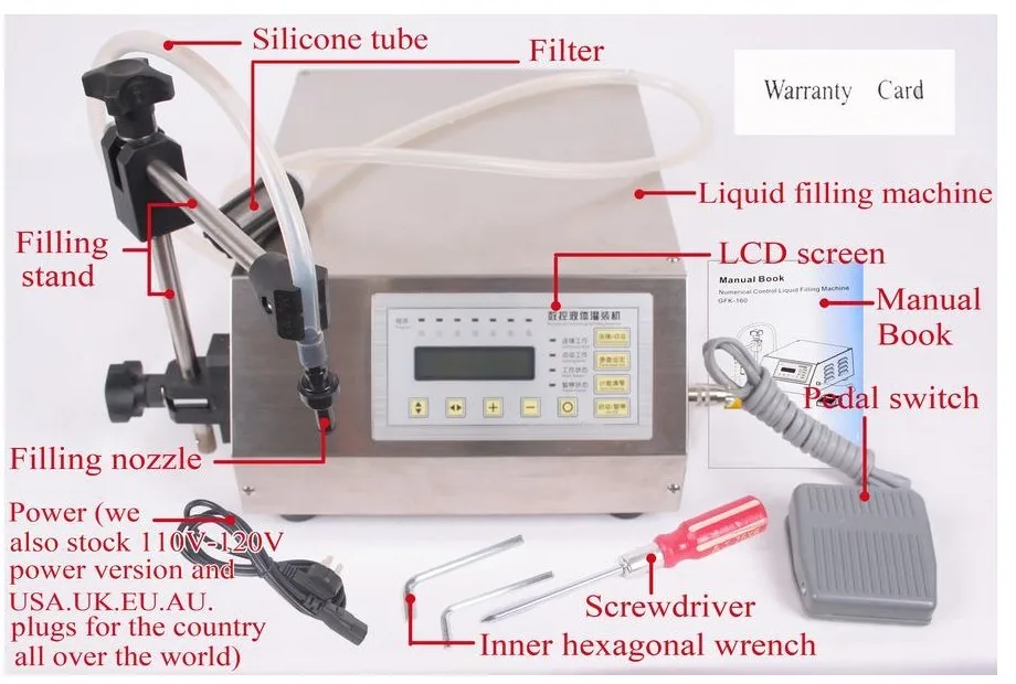 best price Electrical liquids filling machine water digital filler automatic pump sucker beverage oils packaging equipment tools
best price Electrical liquids filling machine water digital filler automatic pump sucker beverage oils packaging equipment tools