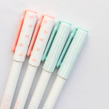 3pcs/lot Simple Letter Style Pink Green Gel Pen School Office Supply Writing Student Stationery Gift 0.35mm Black Ink
3pcs/lot Simple Letter Style Pink Green Gel Pen School Office Supply Writing Student Stationery Gift 0.35mm Black Ink