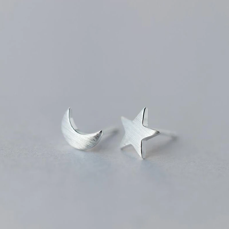 SMJEL New Tiny Matte Star and Moon Stud Earrings for Women Girl Fashion Studs Jewelry Birthday Gifts SYED012
SMJEL New Tiny Matte Star and Moon Stud Earrings for Women Girl Fashion Studs Jewelry Birthday Gifts SYED012