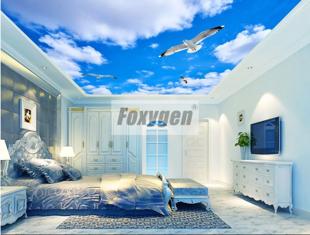 Foxygen Suspended false PVC decoration stretch ceiling film materials system  (13)