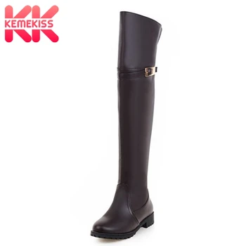 KemeKiss Size 33-43 Women Over Knee Boots Concise Round Toe Zipper Fur Warm Boots Winter Daily Fashion Shoes Women Footwear
KemeKiss Size 33-43 Women Over Knee Boots Concise Round Toe Zipper Fur Warm Boots Winter Daily Fashion Shoes Women Footwear