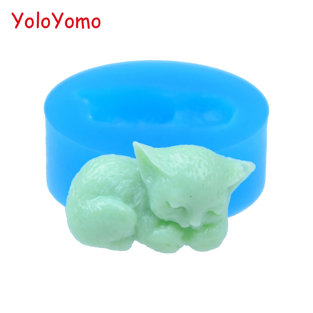 D006YL 19.8mm Cute Cat Silicone Mould - Animal Mold Cupcake Topper Decorative,Chocolate, Fondant, Resin Clay, Candle, Icing Mold
D006YL 19.8mm Cute Cat Silicone Mould - Animal Mold Cupcake Topper Decorative,Chocolate, Fondant, Resin Clay, Candle, Icing Mold