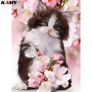 Picture Of Rhinestones Diamond Painting Full Square Flower Diamond Mosaic Cat Diamond Embroidery Cross Stitch Animals XY1
Picture Of Rhinestones Diamond Painting Full Square Flower Diamond Mosaic Cat Diamond Embroidery Cross Stitch Animals XY1