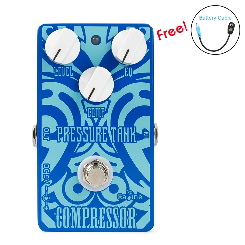 New Caline CP-47 Pressure Tank Compressor Guitar Effect Pedal Aluminum Alloy True Bypass Provide soft effect of noise reduction
New Caline CP-47 Pressure Tank Compressor Guitar Effect Pedal Aluminum Alloy True Bypass Provide soft effect of noise reduction